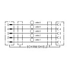 Weidmüller - SAIL-M12GM12W-5S5.0LBSN0.5 SAIL-M12GM12W-5S5.0LBSN0.5 Connecteurs Etanches/compo