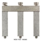 Weidmüller - KISC M6X16-Z3 - Série SAK - blocs de jonction