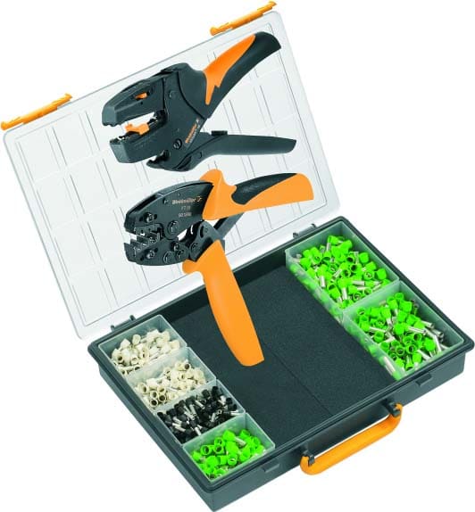 Weidmüller - Boîtes d'assortiment (confectionnées) Caisses d'assortiment avec pince à sertir,