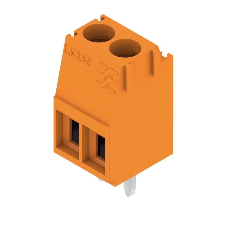 Weidmüller - LM 3.50/06/90 3.2SN OR BX PRT - Blocs de jonction  pour CI pas > 10mm