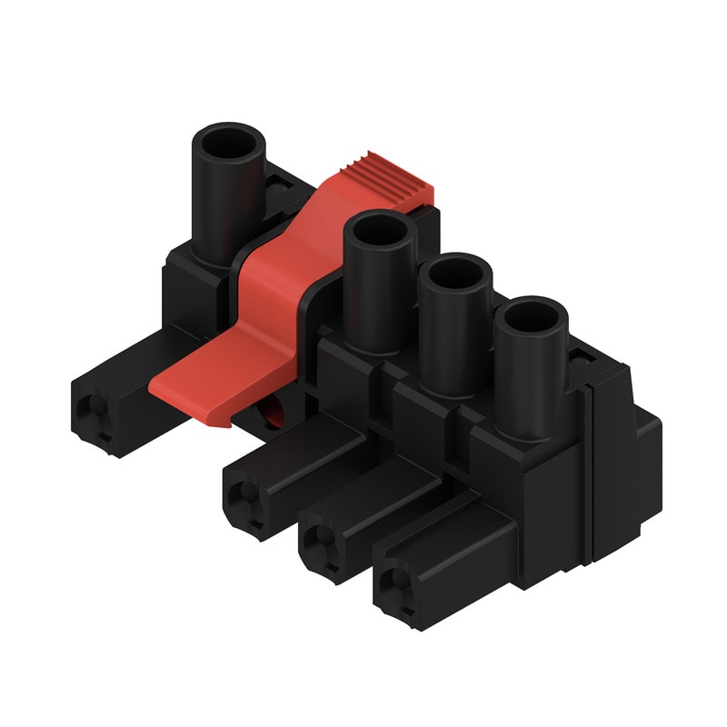 Weidmüller - Connecteurs de puissance pour CI pas 7,62 mm, ou>
