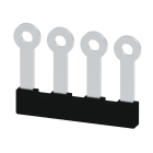 Weidmüller - SQB 3/4 - Rails-accessoires (PT19) Connecteur transversal (bloc de jonction), Vi