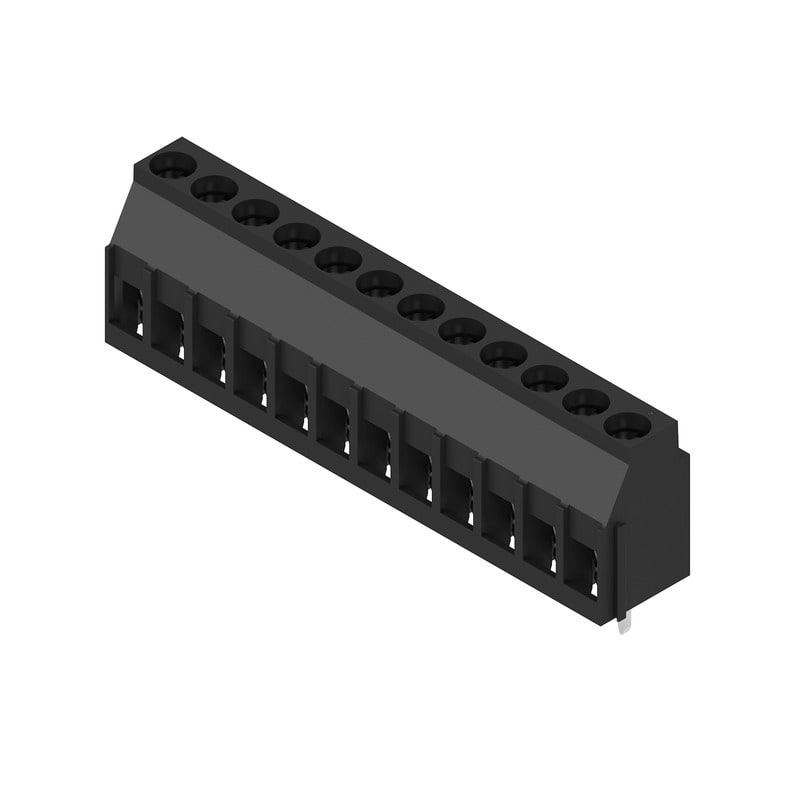 Weidmüller - LL 5.08/12/90 4.5SN BK BX - Blocs de jonction  pour CI pas > 10mm