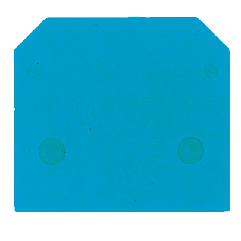 Weidmüller - AP SAK4-10 BL Flasque de fermeture (bloc de jonction)