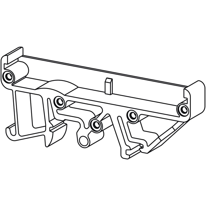 Weidmüller - RF RS 70 LI/A2/O.SG OR 1665 Élément latéral (boîtier de profilé modulaire)