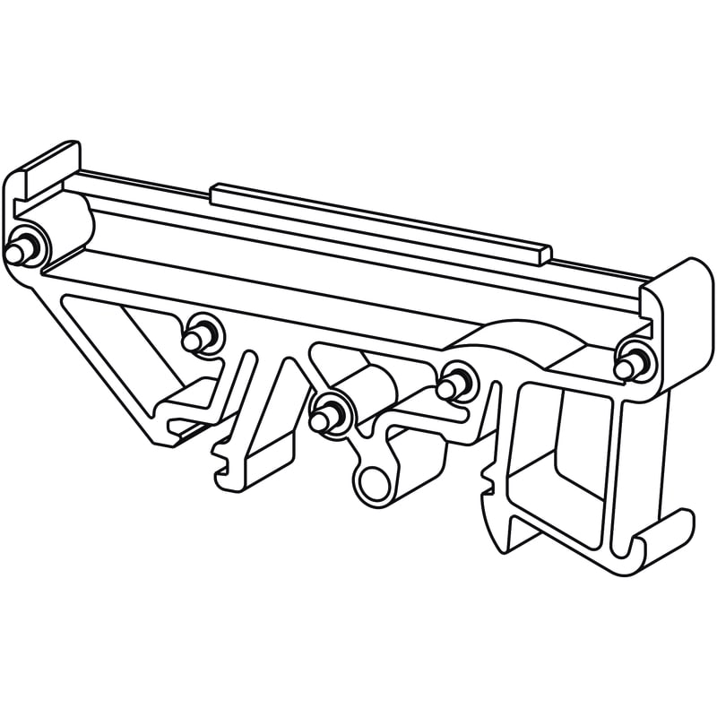 Weidmüller - RF RS 70 RE/A4/O.BEZ OR 1665 Élément latéral (boîtier de profilé modulaire)