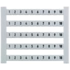 Weidmüller - DEK 6 FSZ 1-10 Repérage de blocs de jonction