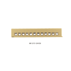 Weidmüller - Barrette de raccordement mono- et multipolaire, Raccordement vissé, beige, 2.5 m