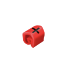 Weidmüller - Système de codage des câbles, Rouge, Diamètre extérieur du conducteur:1.3 - 3 mm