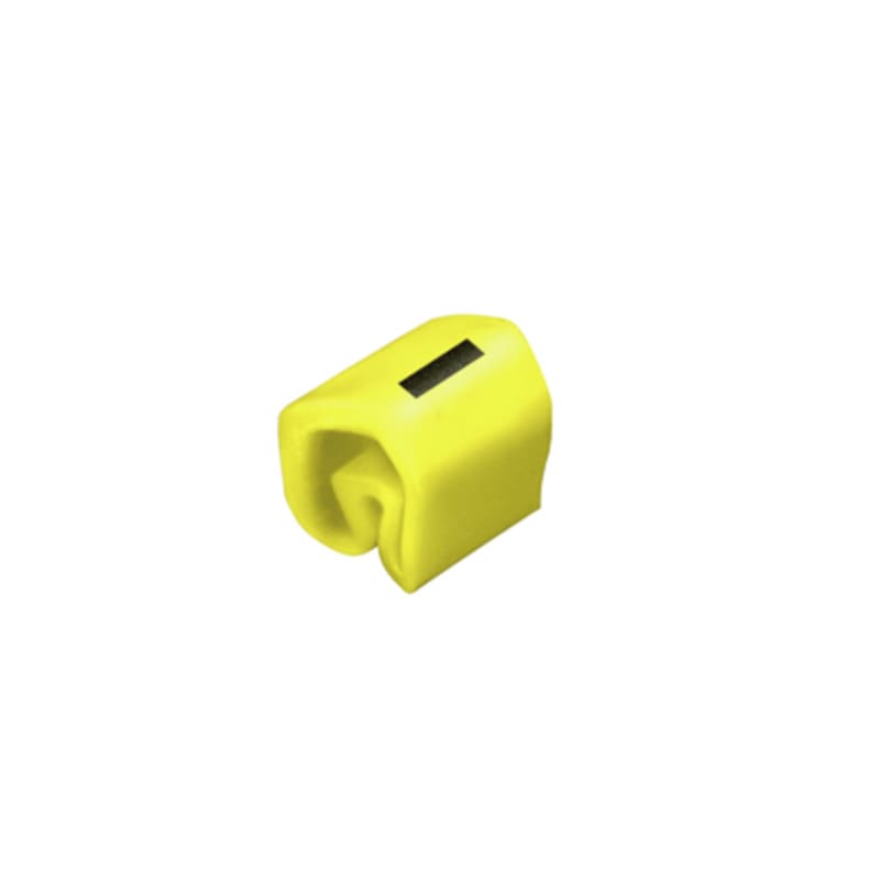Weidmüller - Système de codage des câbles, jaune, Diamètre extérieur du conducteur:1.3 - 3 mm
