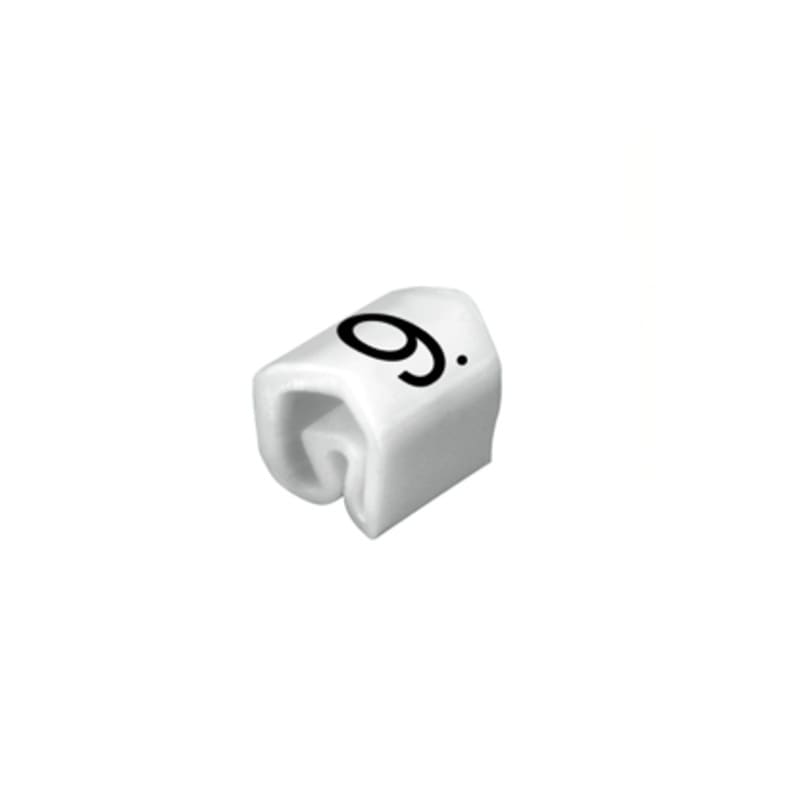 Weidmüller - Système de codage des câbles, blanc, Diamètre extérieur du conducteur:2.5 - 5 mm