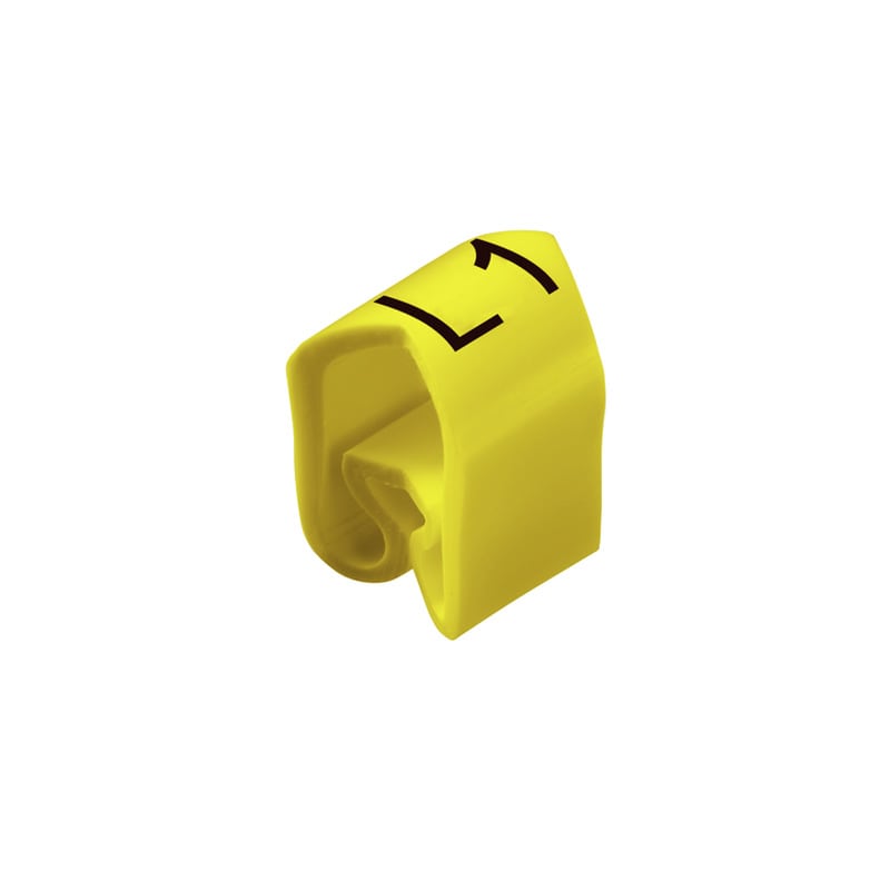 Weidmüller - Système de codage des câbles, jaune, Diamètre extérieur du conducteur:8 - 16 mm,