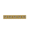 Weidmüller - Barrette de raccordement mono- et multipolaire, Raccordement vissé, Jaune moyen,