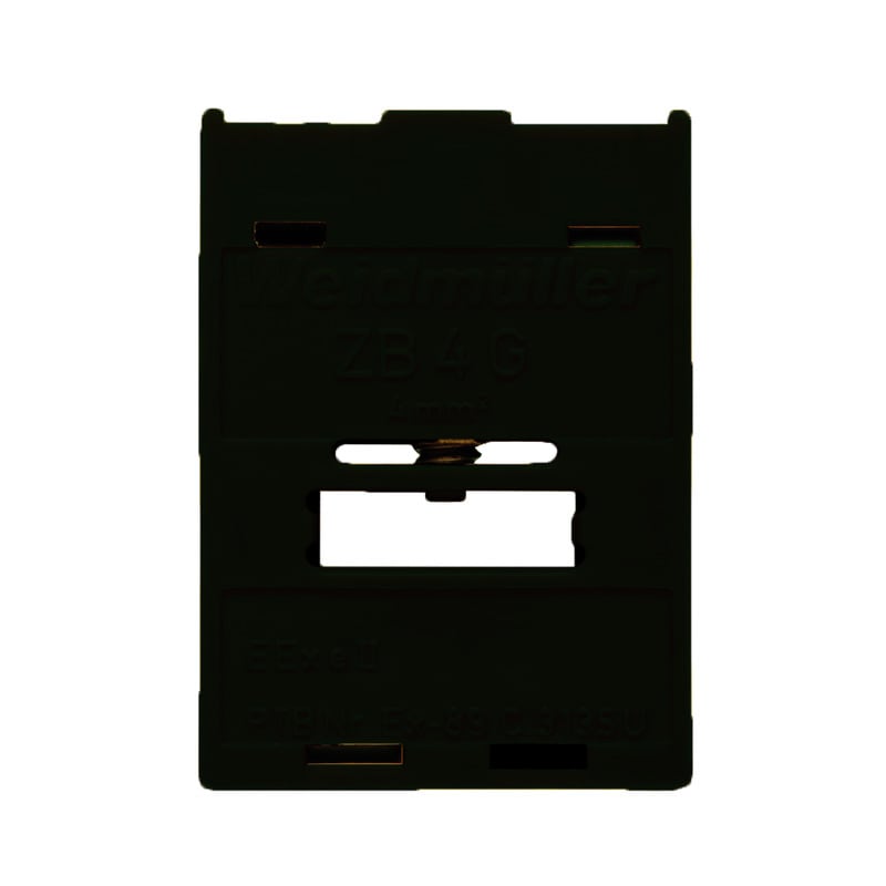 Weidmüller - ZB 4G SW - Rails-accessoires (PT19) ZB 4G SW Etrier élastique pour équilibrer la