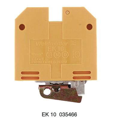 Weidmüller - EK 10 - Série SAK - blocs de jonction Bloc de jonction de protection, Raccordeme