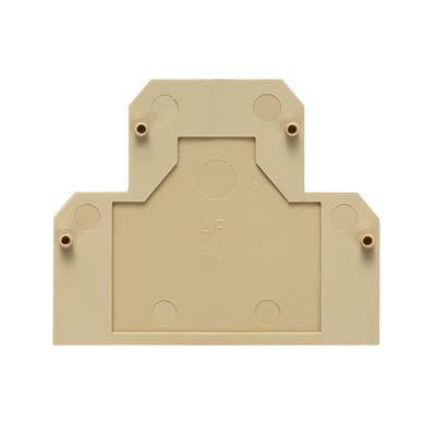 Weidmüller - AP DK4 - Blocs de jonction - Série SAK Plaque d?extrémité pour blocs de jonction