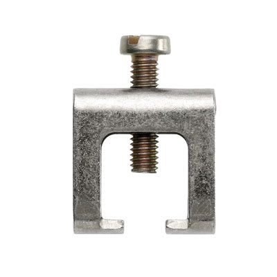 Weidmüller - Étrier (barrette de liaison), Etrier, argent, Largeur: 8 mm, M 4, Acier
