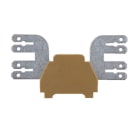 Weidmüller - Barrette de raccordement mono- et multipolaire, Raccordement à languette, Jaune