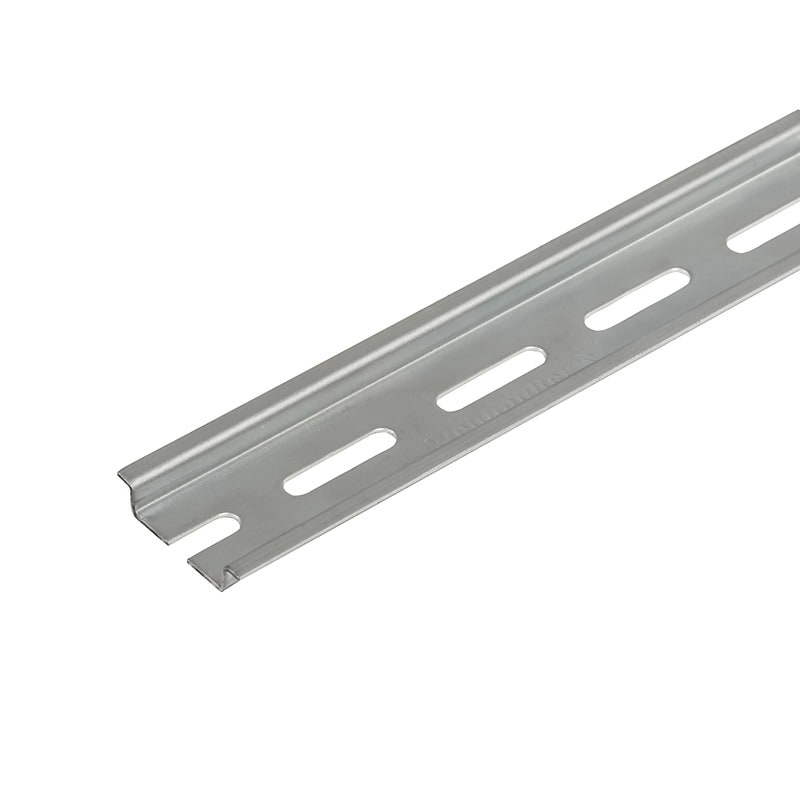 Weidmüller - Rail profilé TS35X7.5 avec revêtement en zinc, L: 2000 mm, fentes 25x5,20mm