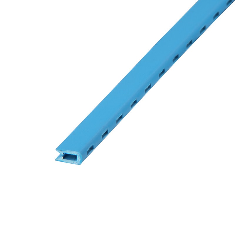 Weidmüller - ISPF QB58 BL - Rails-accessoires (PT19) ISPF QB58 BL Profilé isolant, PVC, bleu
