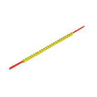 Weidmüller - Aiguille de montage, 1.3 - 3 mm, 3.4 mm, Caractères imprimés: Nombres, 0, jaune