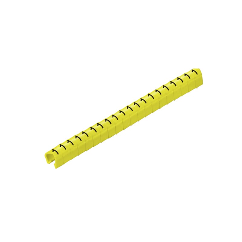 Weidmüller - Système de codage des câbles, jaune, Diamètre extérieur du conducteur:4 - 5 mm