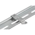 Weidmüller - Pied de montage sur rail, argent, Acier, nu, M 4, Largeur: 14 mm