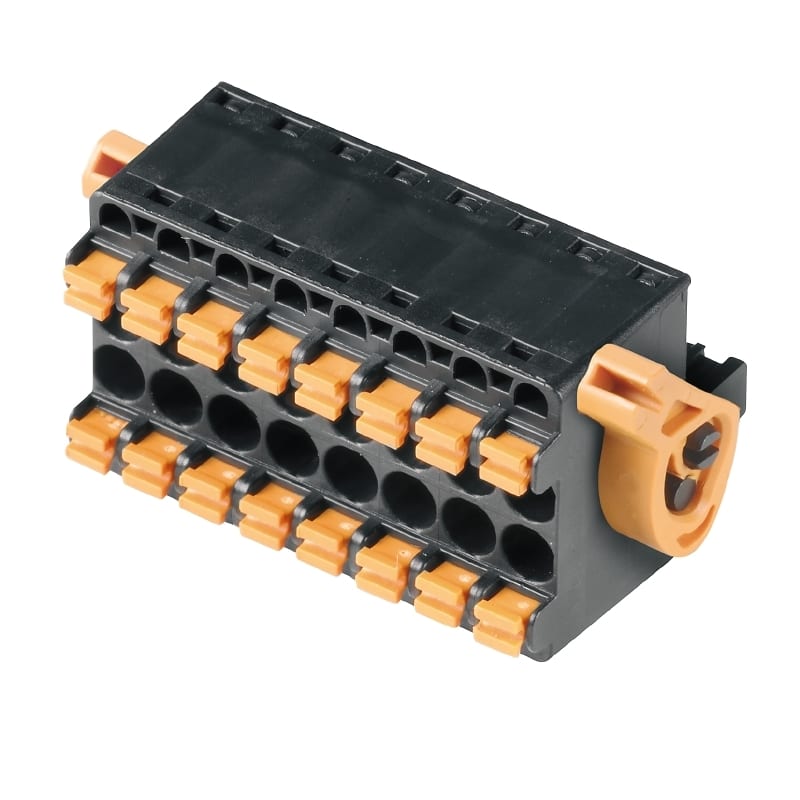 Weidmüller - BLDF 5.08/06/180LH SN BK BX - Connecteurs pour CI pas < 5mm