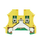 Weidmüller - Borne de protection, Vissé, Vert/jaune, 2.5 mm², 800 V, 2 points de connexions