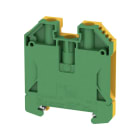 Weidmüller - Borne de protection, Vissé, Vert/jaune, 16 mm², 1000 V, 2 connexions