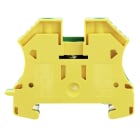 Weidmüller - Borne de protection, Vissé, Vert/jaune, 16 mm², 690 V, 2 connexions