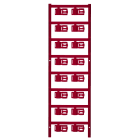 Weidmüller - SFC 3/12 MC NE RT - Repérage de fils Système de codage des câbles, Rouge, Diamèt