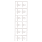 Weidmüller - SlimFix Clip, Repères de fils et de câbles, 3.5 - 7 mm, 30 x 12.5 mm, blanc