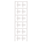 Weidmüller - SlimFix Clip, Repères de fils et de câbles, 3.5 - 7 mm, 30 x 12.5 mm, blanc