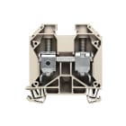 Weidmüller - Borne vissée beige, 35 mm², 125 A, 1000 V, 2 connexions