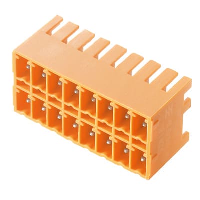 Weidmüller - SCDN 3.81/10/90G 3.2SN OR BX - Connecteurs pour CI pas < 5mm