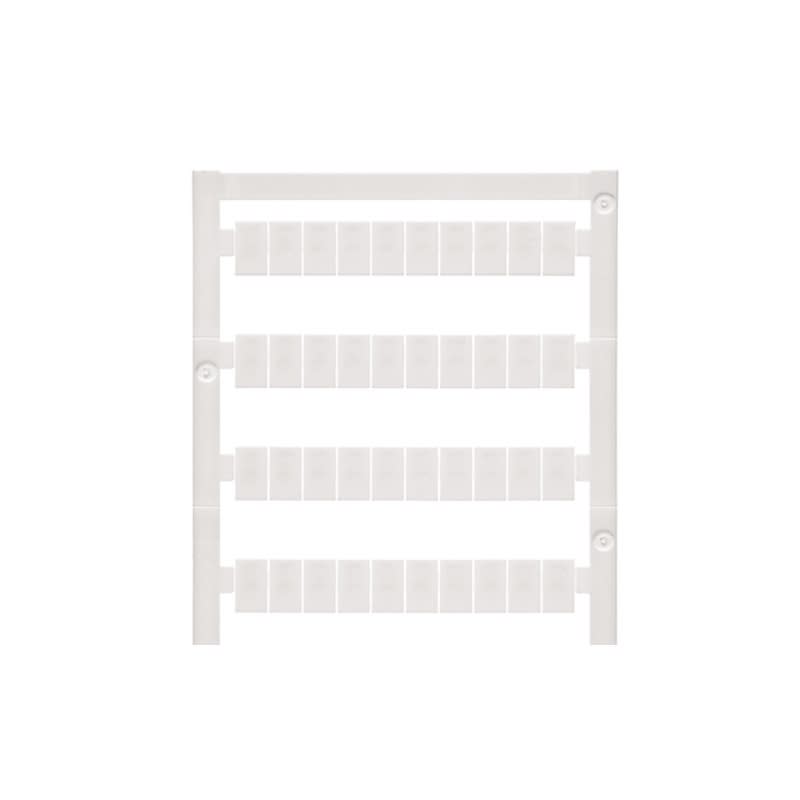 Weidmüller - WS 10/6 PLUS MC NE WS - Repérage de fils Repérage de blocs de jonction, blanc, P