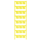 Weidmüller - SFC 2.5/12 MC NE GE - Repérage de fils Système de codage des câbles, jaune, Diam
