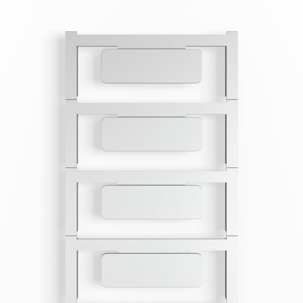 Weidmüller - CC 15/45 K MC NE GR - Repérage de fils Repérage d?appareils, Largeur: 45 mm, Car