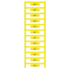 Weidmüller - Repérage de blocs de jonction, jaune, Pas en mm: 8.00, Caractères imprimés: Symb