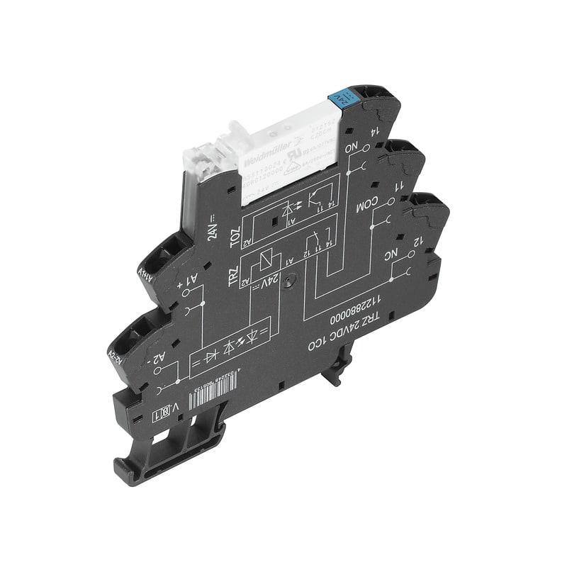 Weidmüller - TRZ 5VDC 1CO - Relais & Opto-coupleurs Interface relais, 5 V DC ±20 %, LED verte