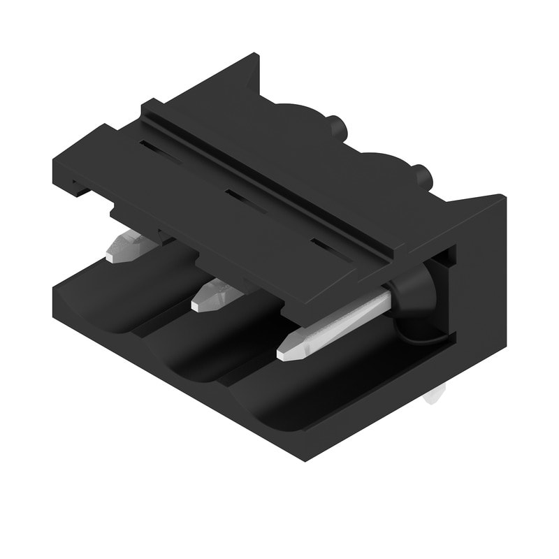 Weidmüller - SL 5.08HC/03/90 3.2SN BK BX - Connecteurs pour CI pas < 5mm