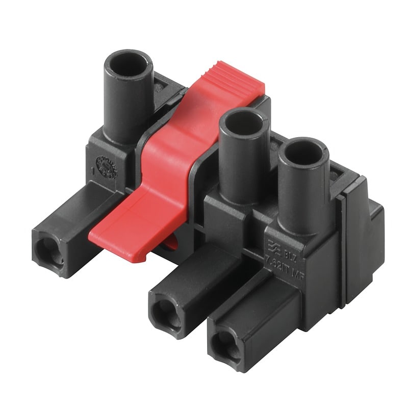 Weidmüller - Connecteurs de puissance pour CI pas 7,62 mm, ou>