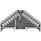 Weidmüller - Bornes pour signaux IO, PUSH IN, gris, 1.5 mm², 17.5 A, 250 V, 8 étages, 32C