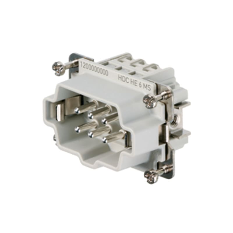 Weidmüller - HDC HE 6 MS - CIE Connecteurs industriels étanches - Gamme RockStar®
