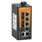 Weidmüller - Switch Ethernet Industriel non administrable, BasicLine, Fast Eth, 6xRJ45, 2*SC
