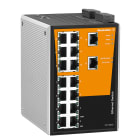Weidmüller - Switch Ethernet Industriel aministrable, PremiumLine Fast Ethernet, 16x RJ45