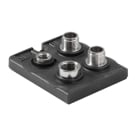 Weidmüller - SAI GHDE 3M12 1M8 SAI Boîtier vide pour assembler les actionneurs et les capteur