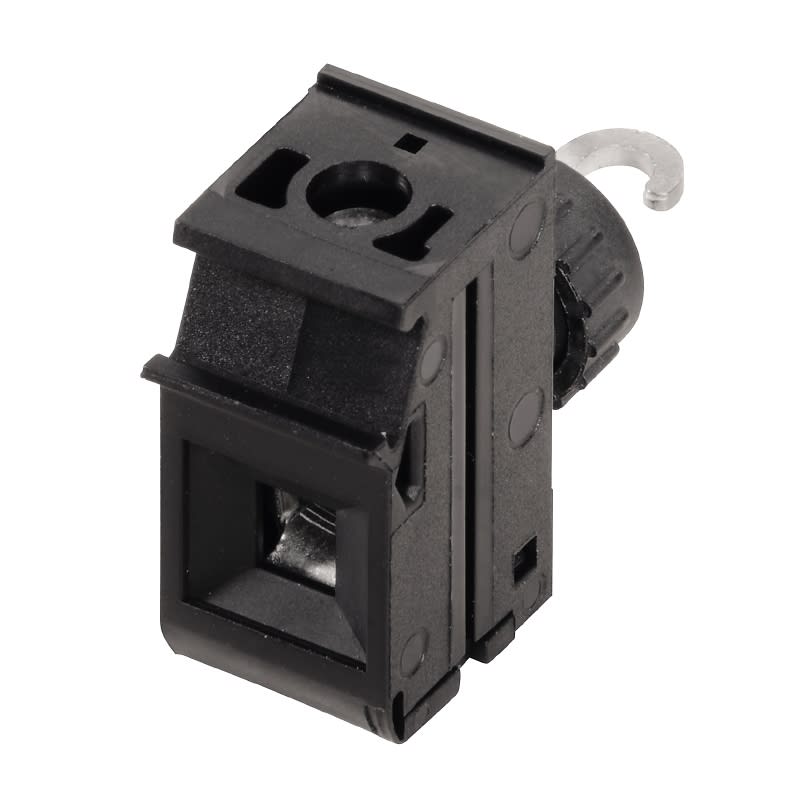 Weidmüller - VWGK 4 BK BX - Bornier traversant WGK OMNIMATE Power - série WGK, Borne traversa