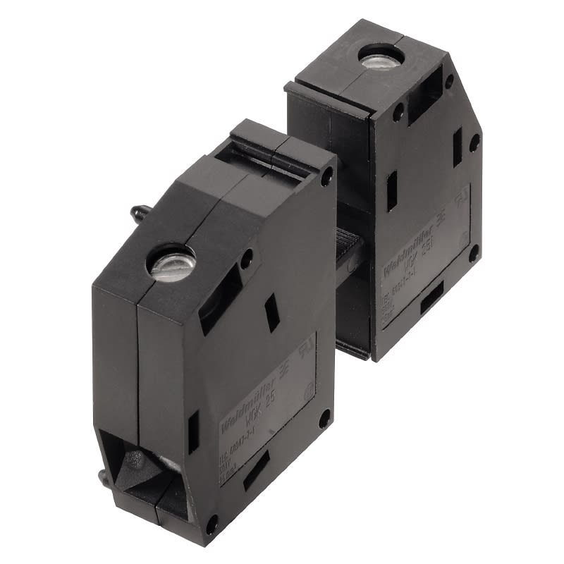 Weidmüller - WGK 25 GY BX - Bornier traversant WGK Borne traversante, 690 V, 101 A, Largeur: